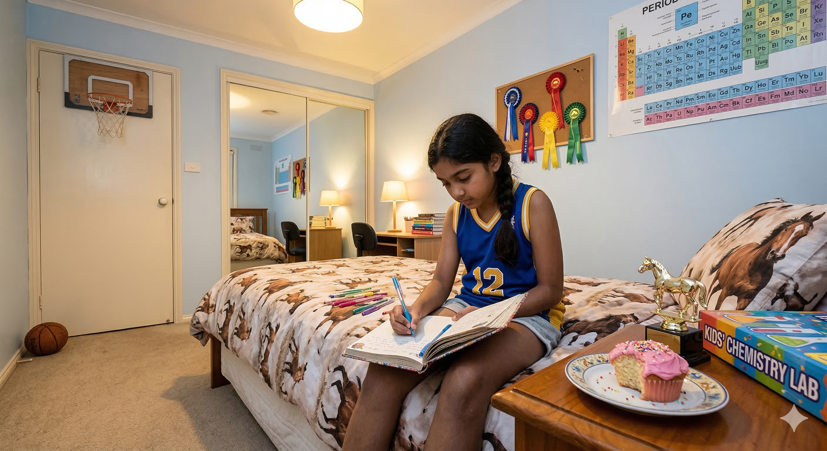 Ananya, sample grandchild giver used in a demonstration profile.