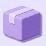 Electric clay shipping box icon for marketplace gift finders