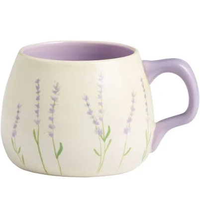 Artisan Floral Ceramic Mug — Mother's Day gift for a grandmother, shoppable idea