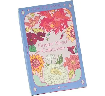 Heirloom Flower Seed Collection in Hand-Crafted Wood Box — Mother's Day gift for a grandmother, shoppable idea