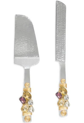 Vintage-Inspired Gold-Plated Floral Cake Server — Mother's Day gift for a grandmother, shoppable idea