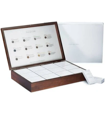 Luxury Tea Sampler in a Handcrafted Wooden Chest — Mother's Day gift for your mother in law, shoppable idea