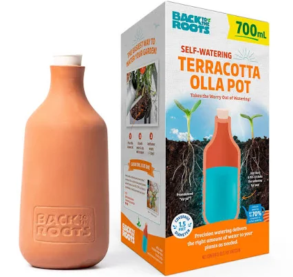 Ancient Wisdom Self-Watering Terracotta Olla — Mother's Day gift for your mother in law, shoppable idea