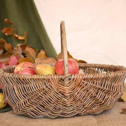Hand-Woven Willow Garden Harvesting Trug — Mother's Day gift for your mother in law, shoppable idea