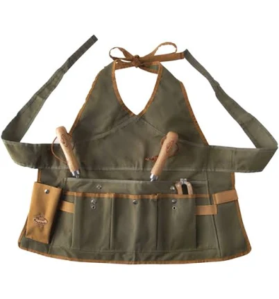 Heavyweight Organic Cotton Gardening Apron — Mother's Day gift for your mother in law, shoppable idea