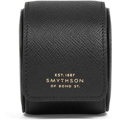 Smythson Panama Leather Jewelry & Watch Roll — Mother's Day gift for your mother in law, shoppable idea