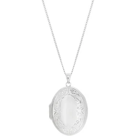 Custom Engraved Sterling Silver Locket — Mother's Day gift for your mother in law, shoppable idea