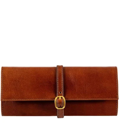 Personalised Leather Travel Jewelry Case — Mother's Day gift for your mother in law, shoppable idea