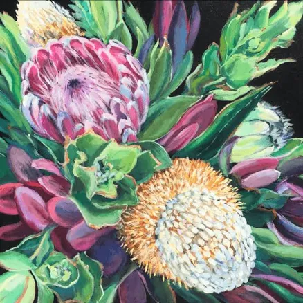 Botanical Watercolor Class or Workshop (Local Artist) — Mother's Day gift for your wife from her husband — shoppable idea