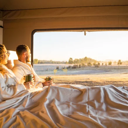 Luxury Dog-Friendly Glamping Experience — Mother's Day gift for your wife from her husband — shoppable idea