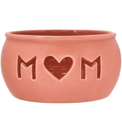 Mother's Day ceramic yarn bowl gift for wife who knits — hand-thrown spiral yarn bowl — Mother's Day gift for your wife from her husband — shoppable idea