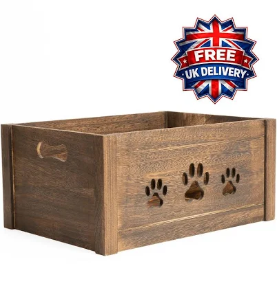 Handcrafted Hardwood Pet Toy Chest — Mother's Day gift for your wife from her husband — shoppable idea