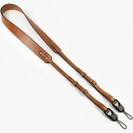 Handcrafted Leather Camera Strap — Mother's Day gift for your wife from her husband — shoppable idea