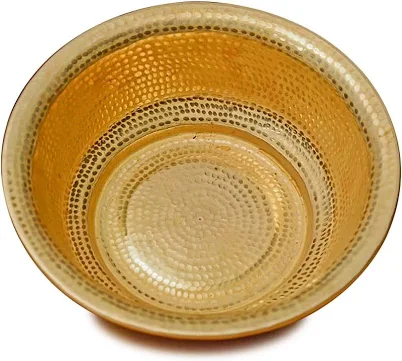 Solid Hammered Copper Foot Soak Basin — Mother's Day gift for your wife from her husband — shoppable idea
