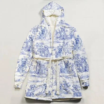 Artisan Embroidered Linen Robe — Mother's Day gift for your wife from her husband — shoppable idea