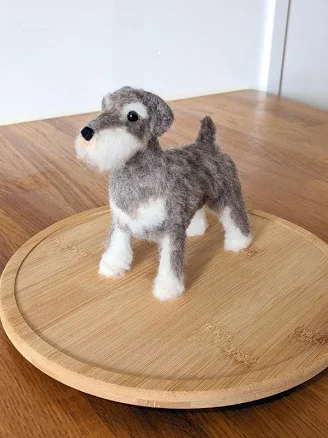 Custom Needle-Felted Wool Miniature — Mother's Day gift for your wife from her husband — shoppable idea