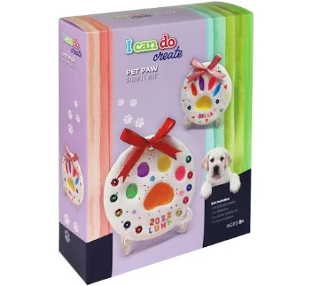 Hand-Thrown Ceramic Paw-Print Impression Kit — Mother's Day gift for your wife from her husband — shoppable idea