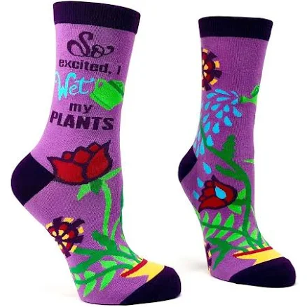 Ridiculous Gardening Socks with Absurd Vegetable Prints — Mother's Day gift for your wife from her husband — shoppable idea